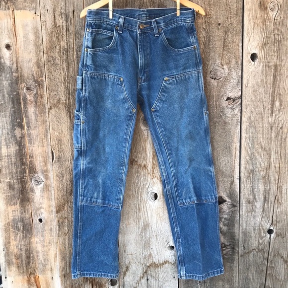 KEY Jeans Key Workwear Double Front Denim Logger Dungarees 3 X 32